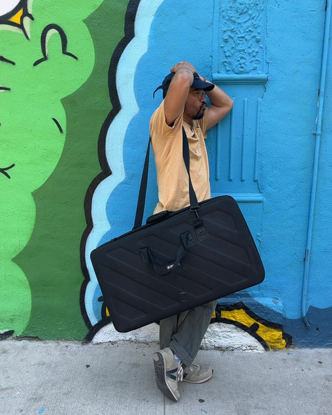 Lightweight Molded Storage Case For DJ Equipment, 16x28"