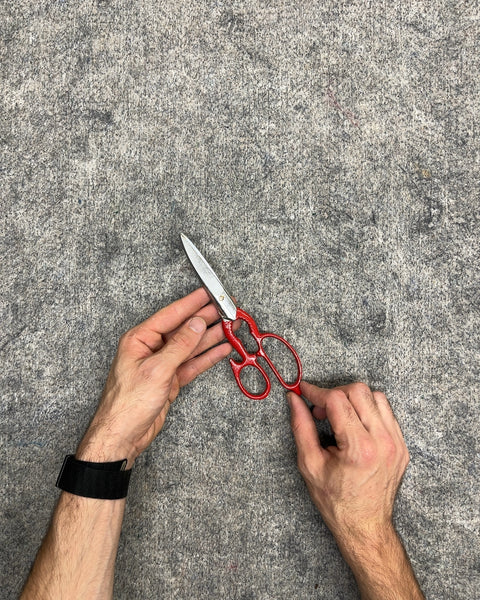 Vintage Style Red Kitchen Shears