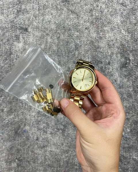 Michael Kors Gold Tone Watch, 8 in
