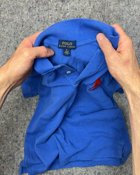 Polo Ralph Lauren Blue Polo Shirt, Size Kids 6