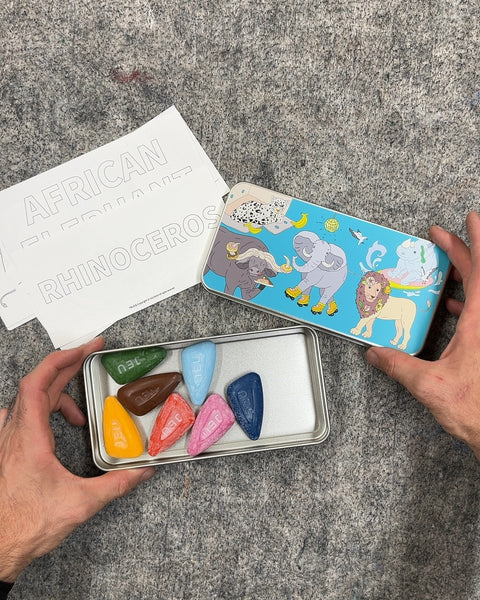 Natural Crayons Coloring Kit