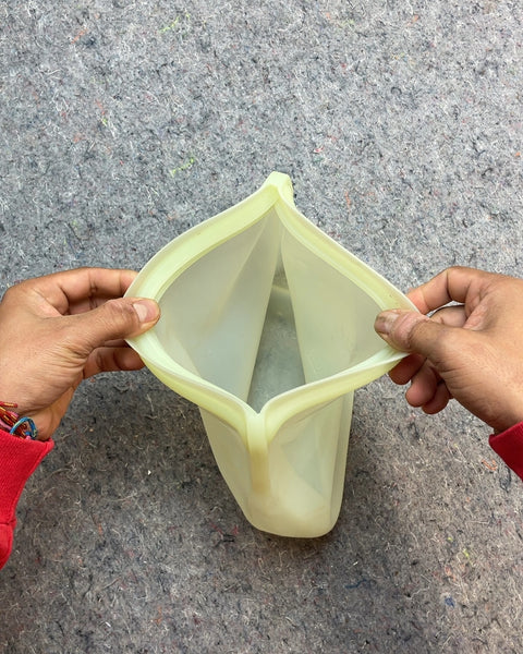 2 Bigass Reusable Silicone Food Storage Bags