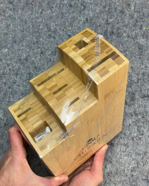 Brand New Ginsu Chikara Knife Block
