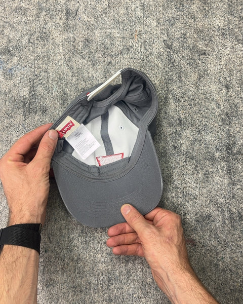 Levi's Gray and White Baseball Cap, Size Youth