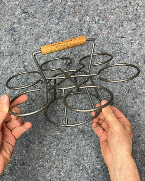 Hearth & Hand with Magnolia Metal Six-Bottle Carrier