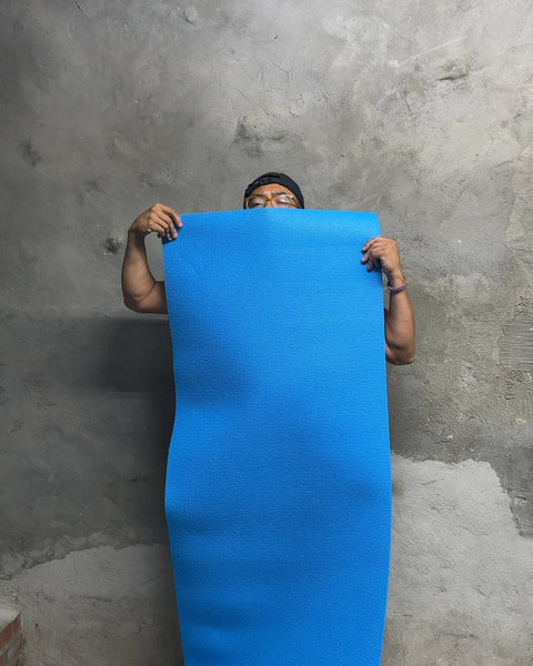 Blue Exercise Mat