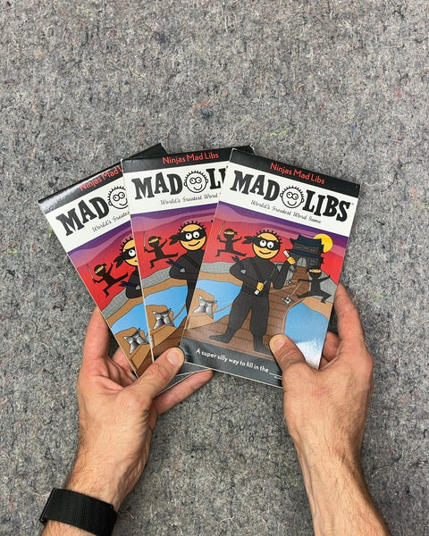 Ninjas Mad Libs World's Greatest Word Game For Your Kid And Their Two Friends