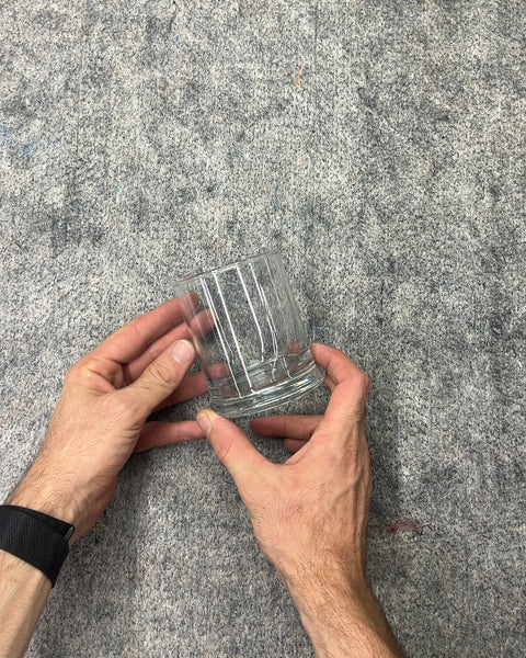 Clear Glass Drinking Tumbler