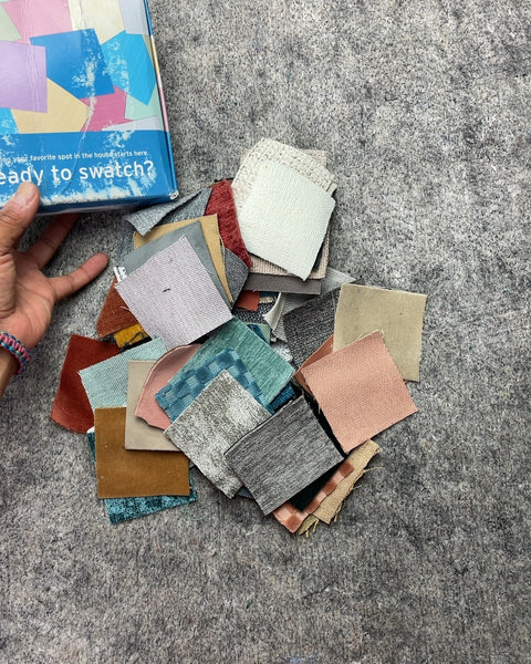 Assorted Fabric Swatches for Crafts