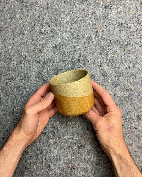Two-Tone Ceramic Pot