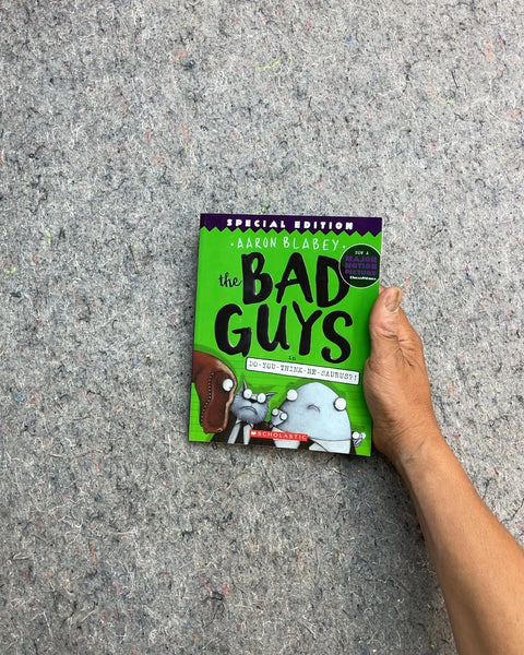 The Bad Guys in Do-You-Think-He-Saurus?! by Aaron Blabey