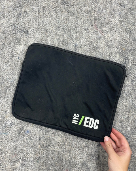 NYC EDC Black Flat Tech Case, 10 x 13 in