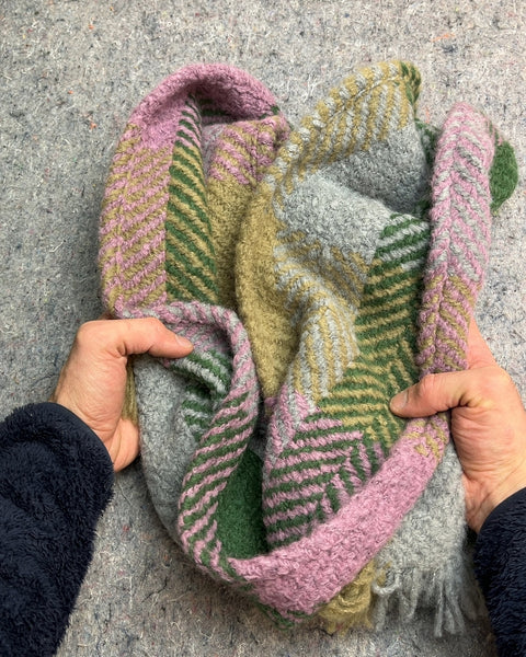 Aran Sweater Market Wool Scarf