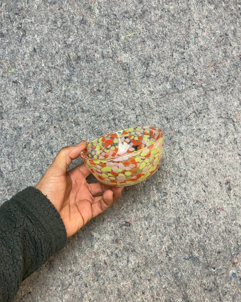 Small Glass Decorative Bowl