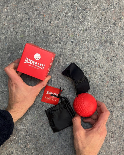 Boxbollen Boxing Reflex Ball Set