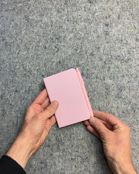 Pink Mini Notebook with Pen