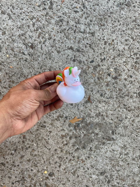 Cute Unicorn Rubber Duck