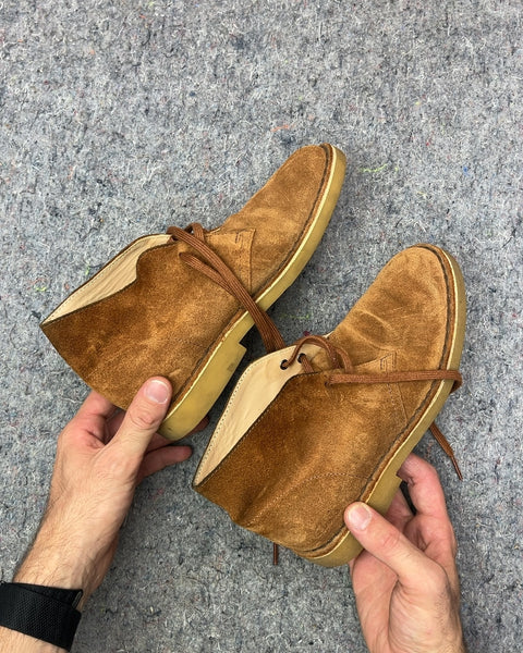 Clarks Desert Boot Suede Shoes, Size EU 37