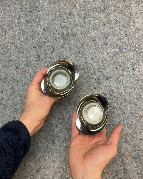 Georg Jensen Candle Holders, Set of 2