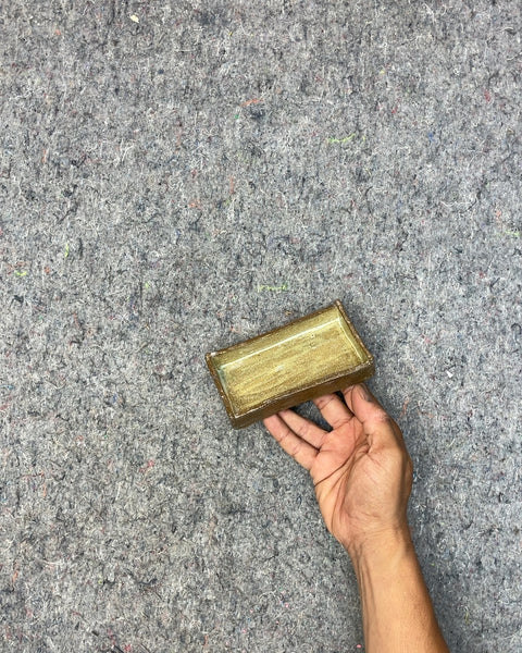 Rectangular Glazed Ceramic Dish