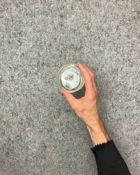 Glass Tumbler with Lid and Straw