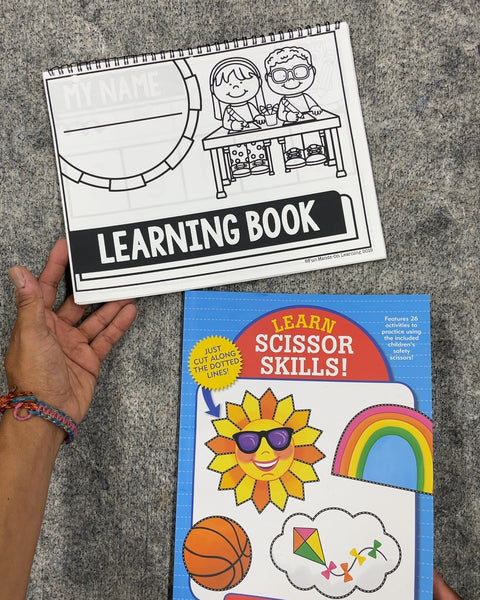 Learn Scissor Skills Activity Book