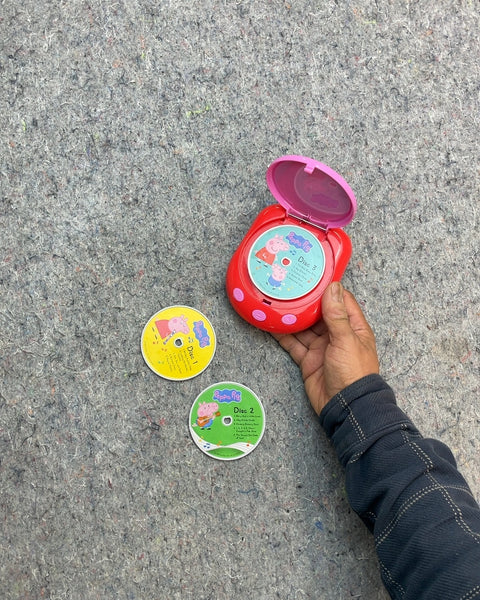 Peppa Pig "CD" Player with Extra Discs