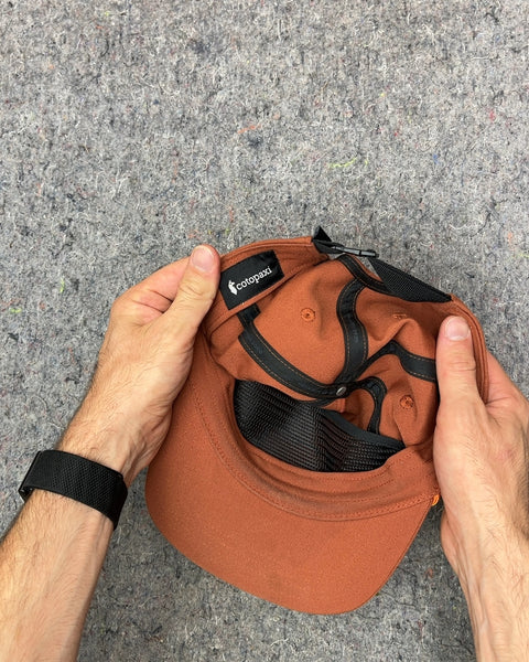 Cotopaxi Rust Orange Baseball Cap