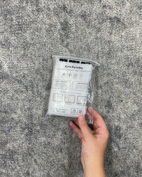 Another Biodegradable Rain Poncho, One Size