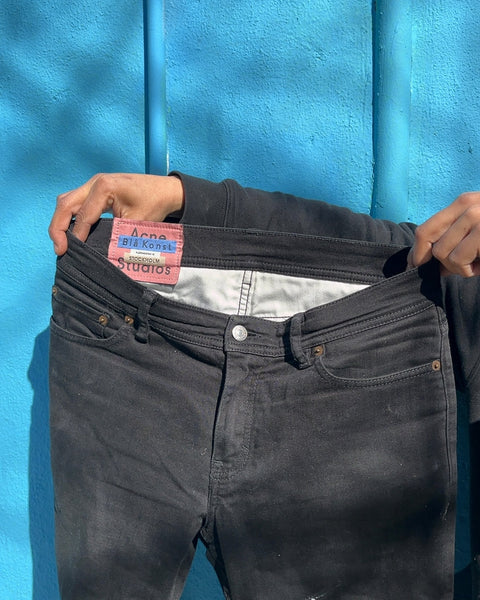 Skinny Black Acne Studios Denim Jeans, W31 L32