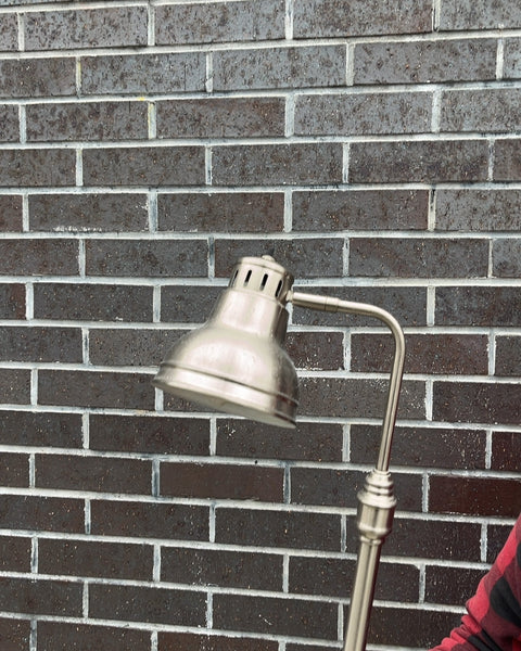 Silver Desk Lamp