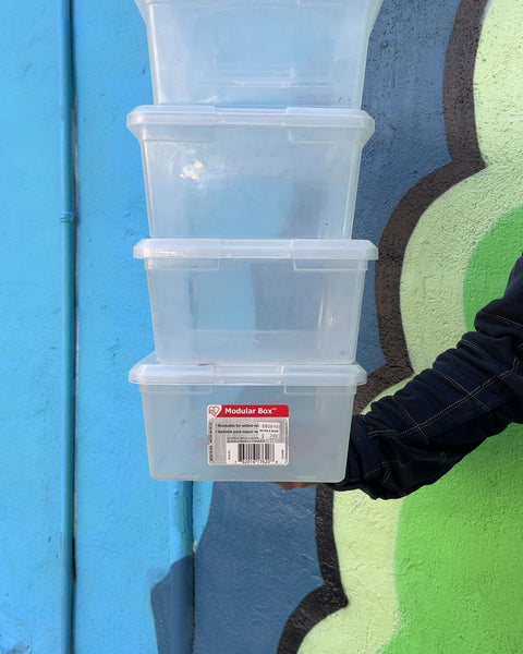 IRIS Modular Storage Boxes, Set of 4
