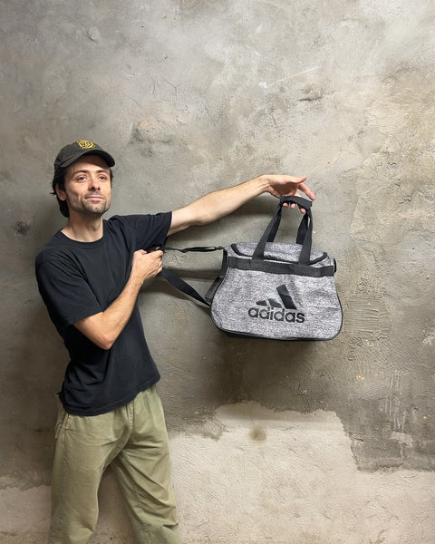 Adidas Gray Duffle Bag