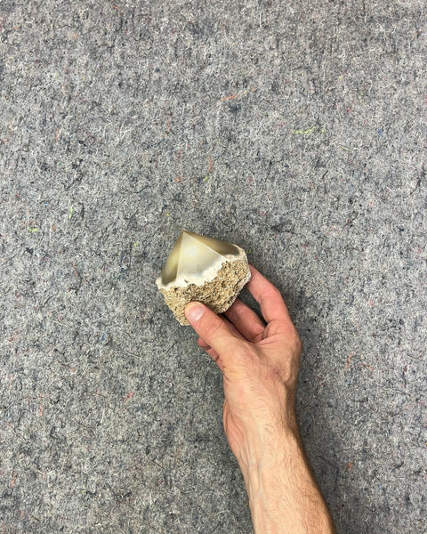 Polished Agate Crystal Geode
