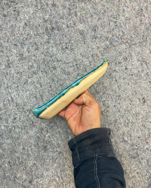 Turquoise Ceramic Tray