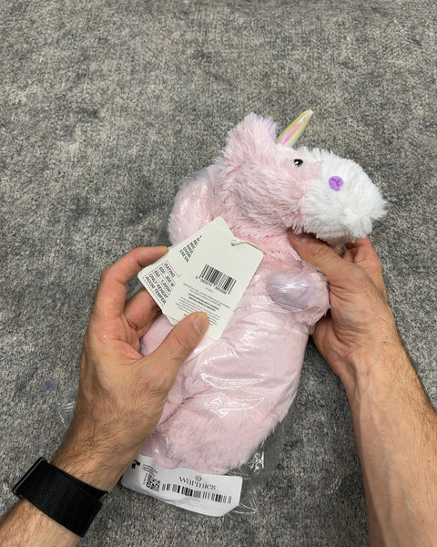 Brand New Warmies Pink Unicorn Scented Heatable Plush