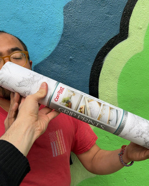 Con-Tact Grip Prints Marble Shelf Liner