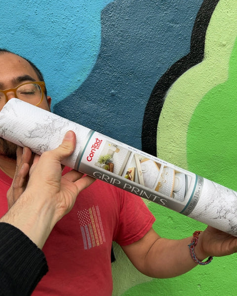 Con-Tact Grip Prints Marble Shelf Liner