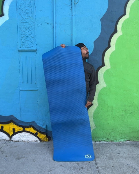 Athletic Works Yoga Mat, Blue