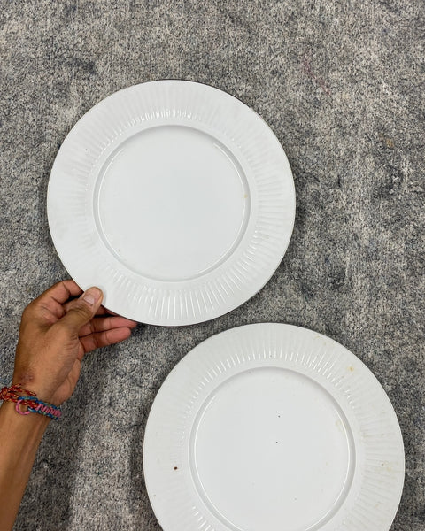 Another Grapes White Dinner Plate, 10"
