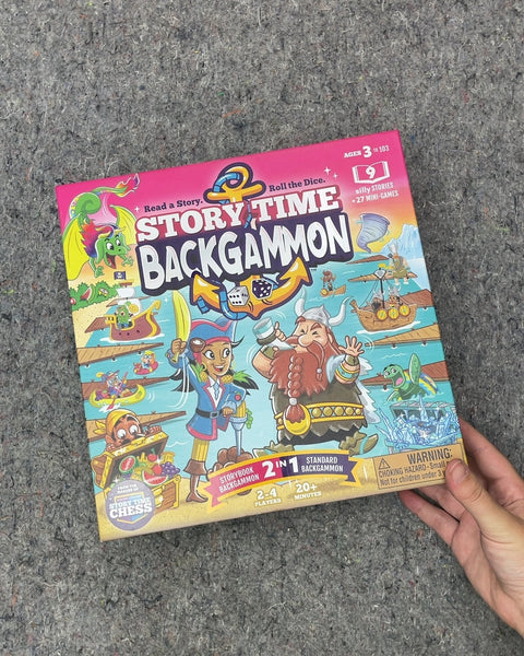 Story Time Backgammon Board Game