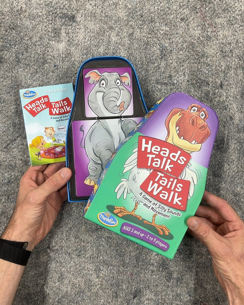 ThinkFun Heads Talk Tails Walk Game