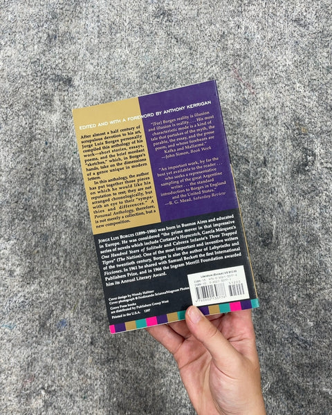 Borges Personal Anthology by Jorge Luis Borges