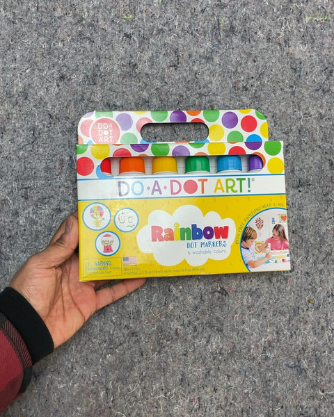 Do A Dot Art Rainbow Dot Markers