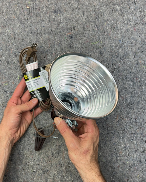 Brand New 6-Foot Clamp-On Lamp