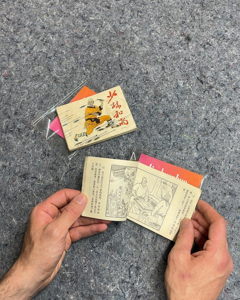 Two Vintage Chinese Lianhuanhua Pocket Comics