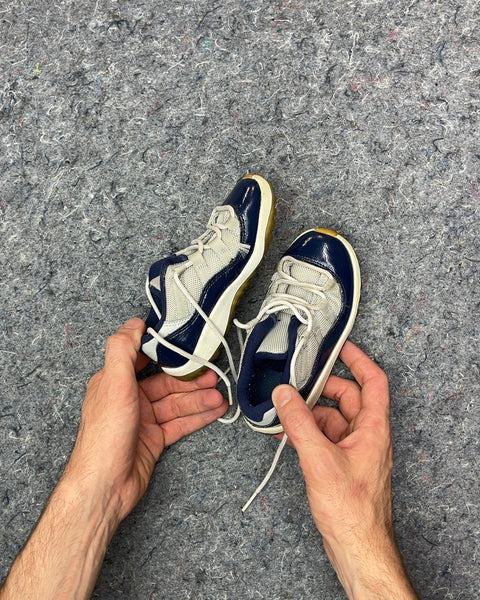 Jordan Navy Blue and White Toddler Sneakers, Size US 9C