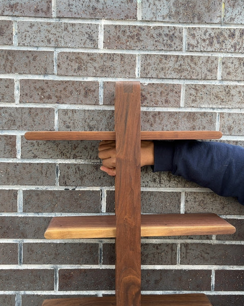 Sexy Wood Wall Shelf, 25x16"
