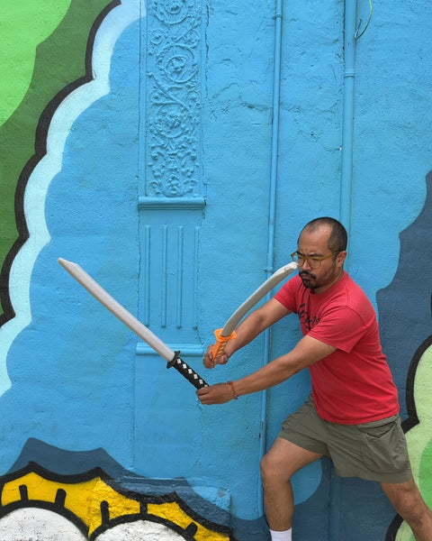 Set of 2 Toy Foam Swords
