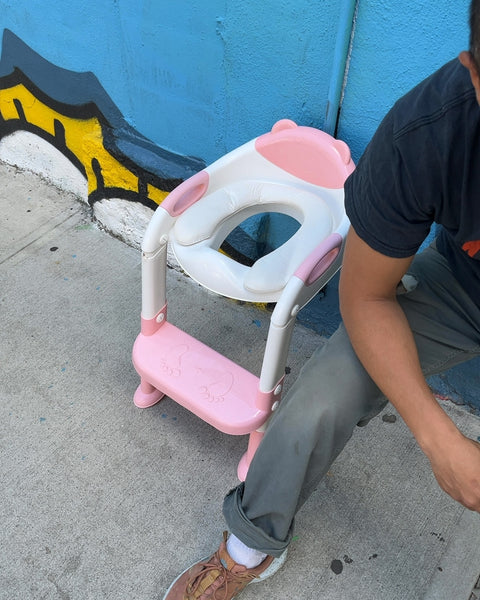 SKYROKU Foldable Potty Training Ladder / Seat